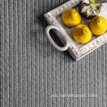 Grandes alfombras de lana gris para sala de estar